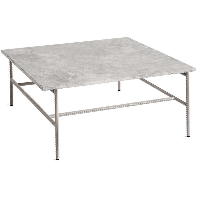 Rebar Salontafel 80x84 cm, Fossil Grey