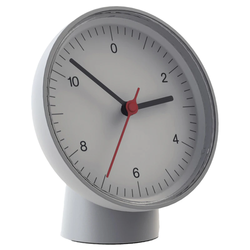 Table Clock​ Tafelklok, Wit