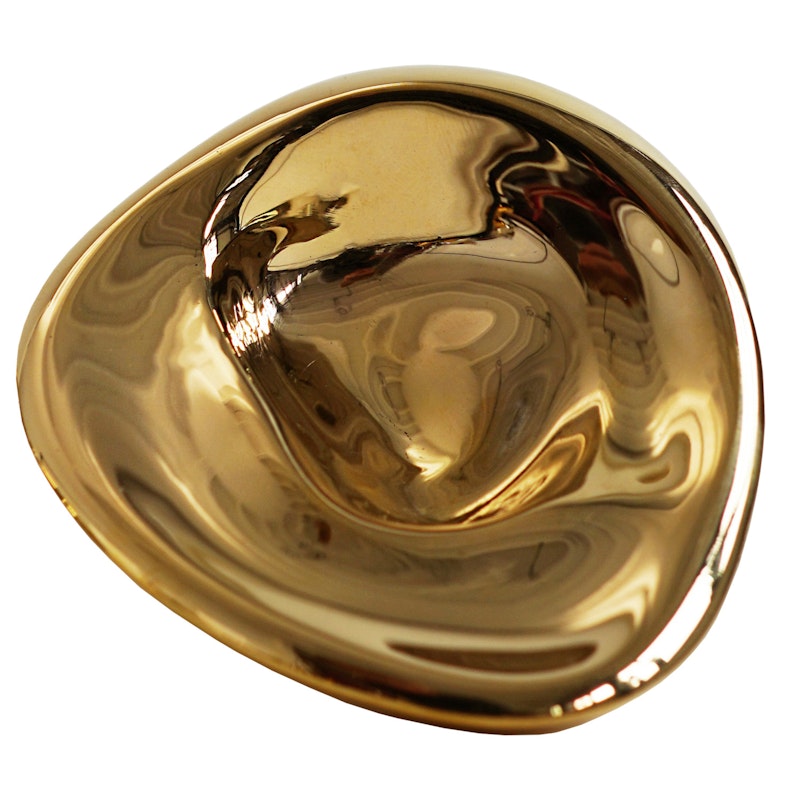 Ripple Knob Wandhaak 9 cm, Goud