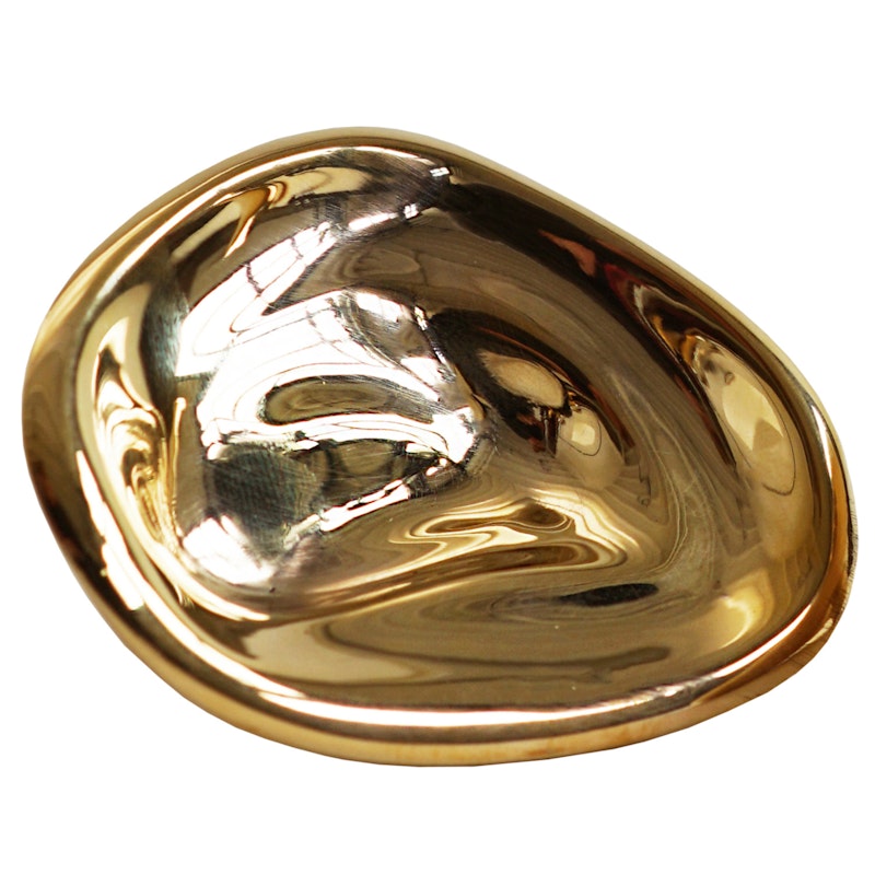 Ripple Knob Wandhaak 8 cm, Goud