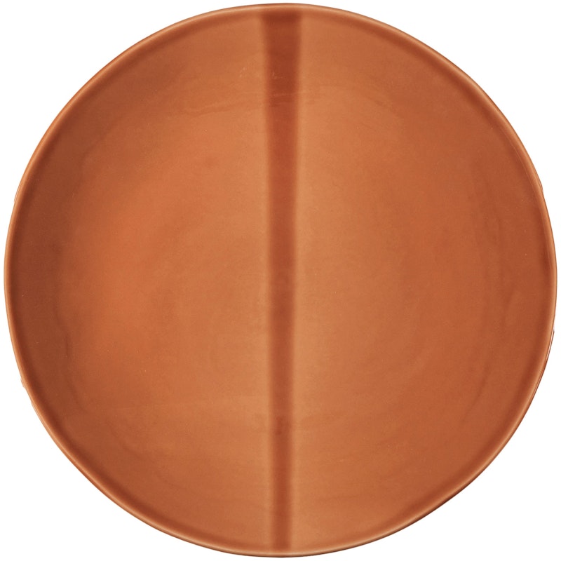 Nosse Ceramics Smooth Bord 28 cm, Terracotta