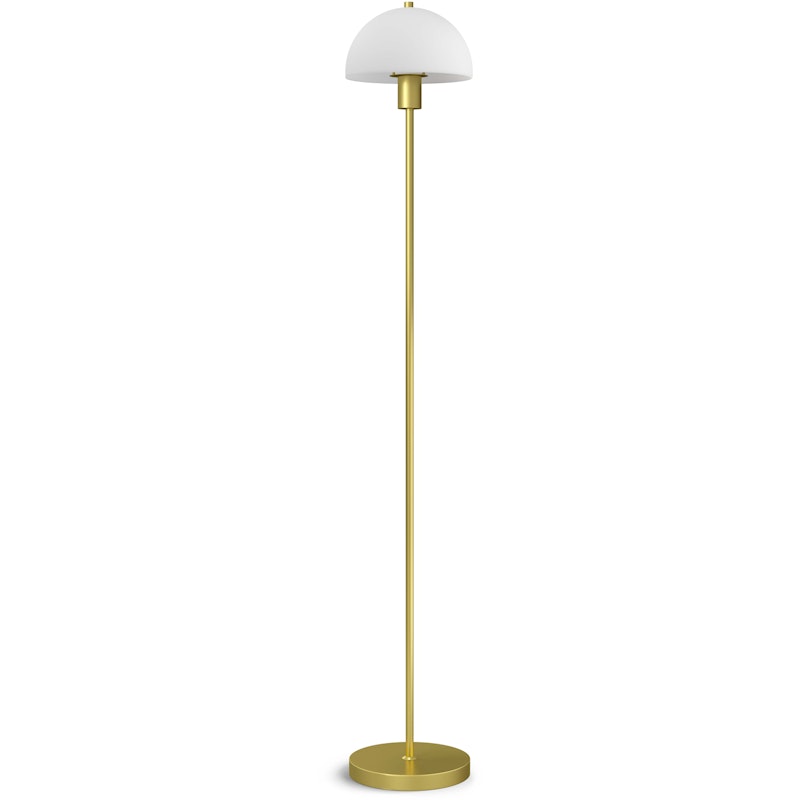 Vienda Vloerlamp, Messing / Opaal