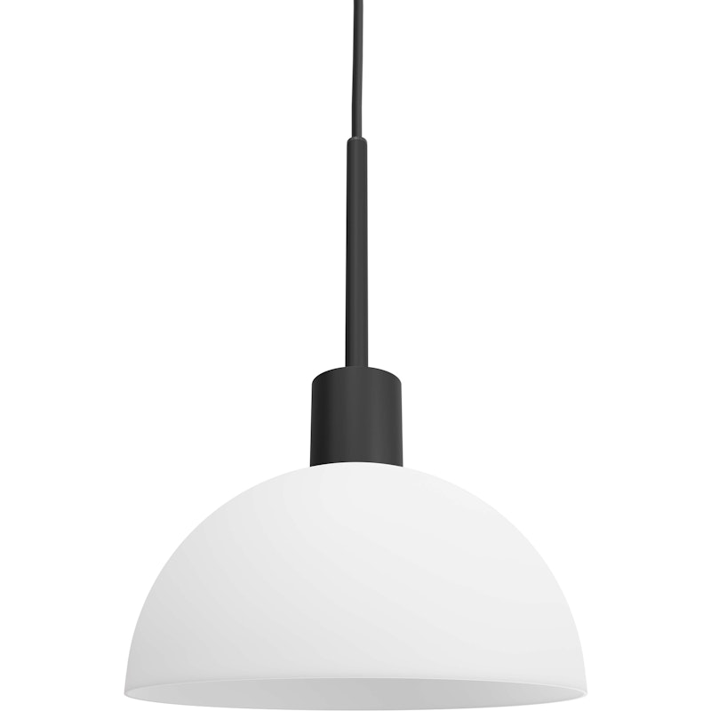 Vienda Hanglamp, Opaal / Zwart