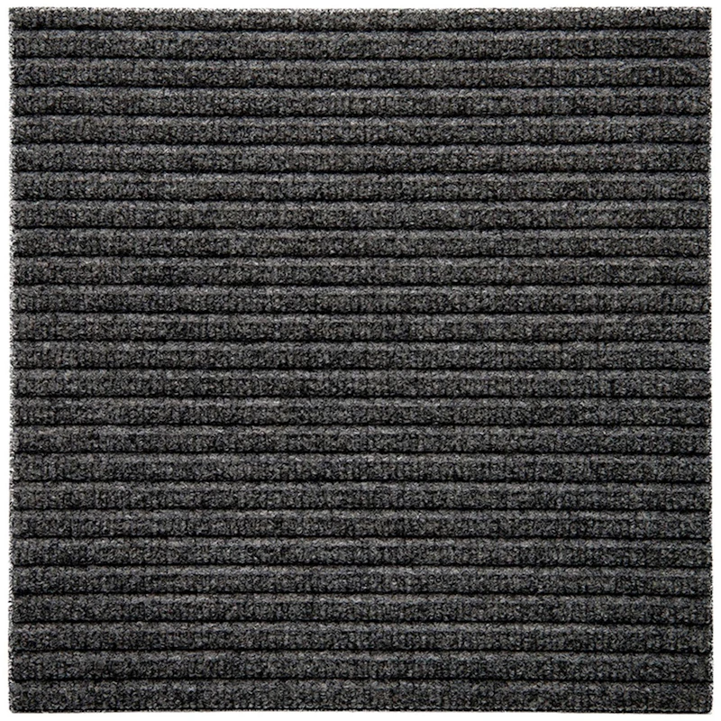 Zen Deurmat 45x45 cm Straight, Grey