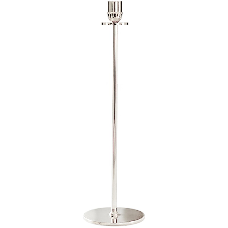 Chiaro Di Luna Candlestick Nickel-plated Brass, 40 cm