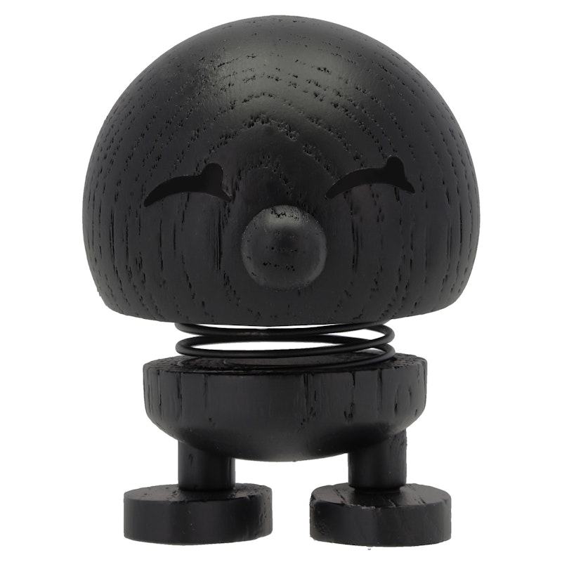 Hoptimist Bimble Figuurtje S, Zwart Gebeitste As