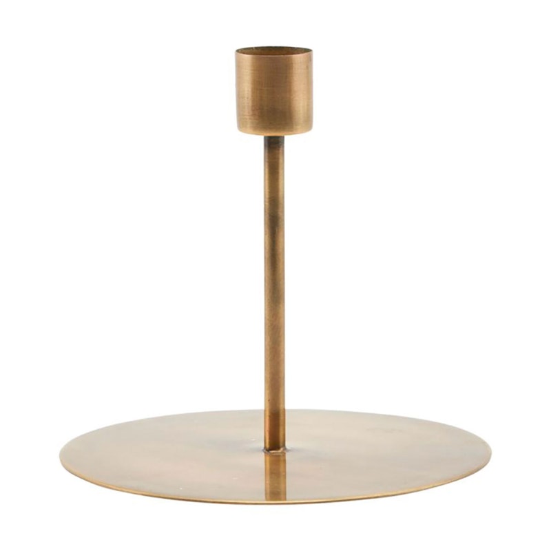 Anit Candle Stand, Antique Brass