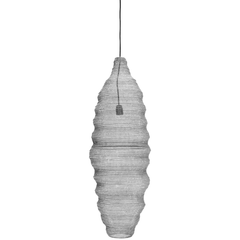 Mesh Lamp, Brushed Silver
