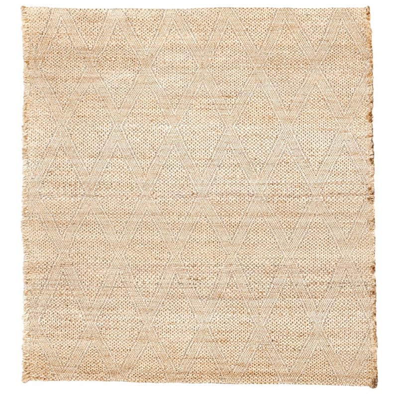 Mara Rug 180x180 cm, Nude