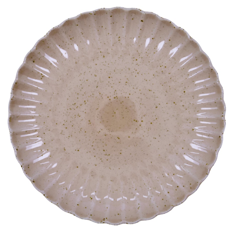 Scallop Bord Ø26 cm, Roze