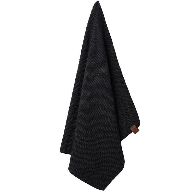 Knitted Theedoek, Coal