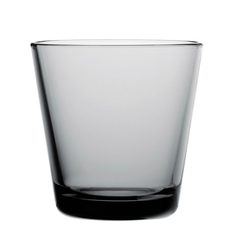 Kartio Drinking Glass 21 cl 2 Pcs, Grey