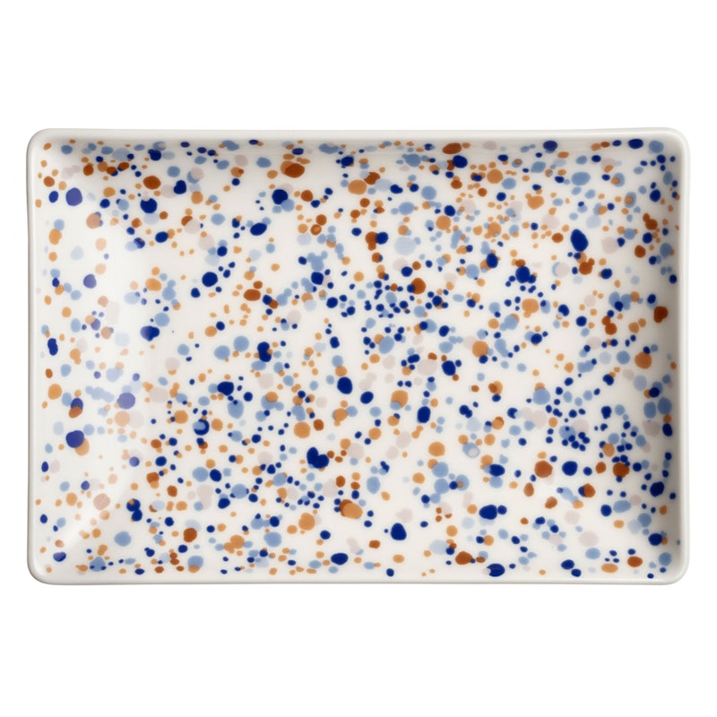 Oiva Toikka Collection Helle Bord Blauw / Bruin, A5 15x21 cm