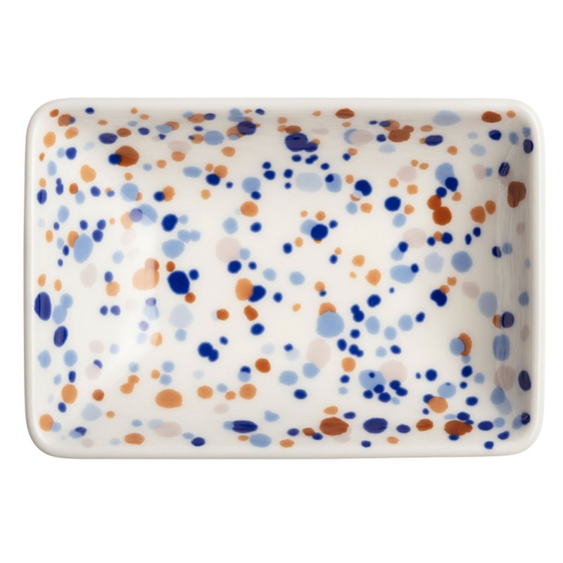 Oiva Toikka Collection Helle Bord Blauw / Bruin, A7 7x10 cm