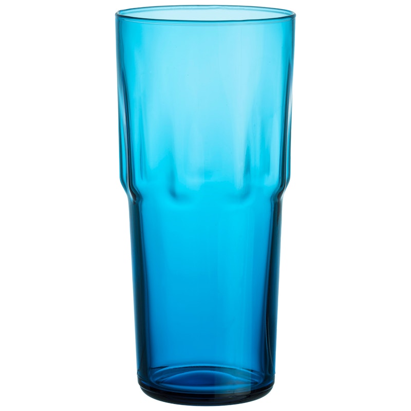 Solare Hoog Drinkglas 39 cl Pak van 2, Electric Blue