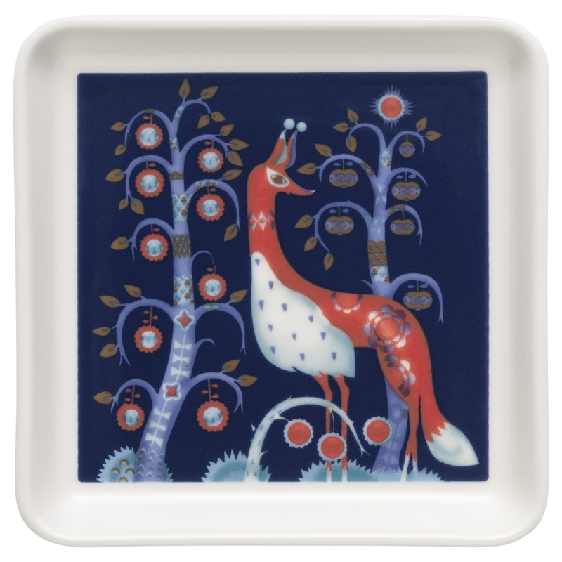 Taika Bord 12x12 cm, Blauw