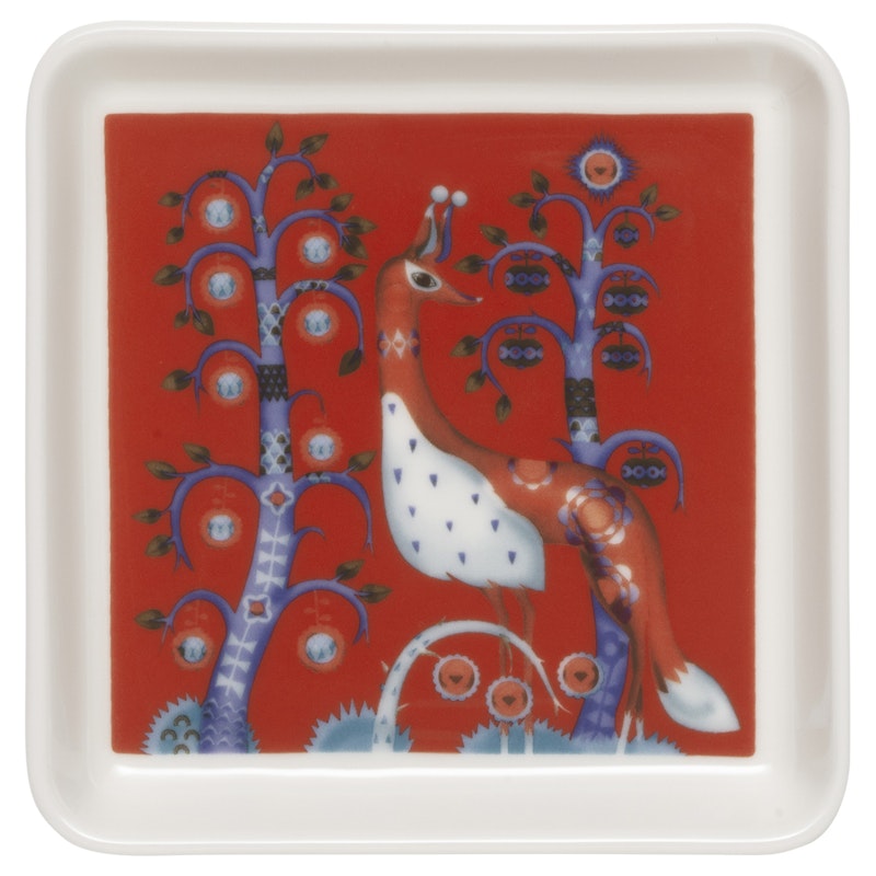 Taika Bord 12x12 cm, Rood