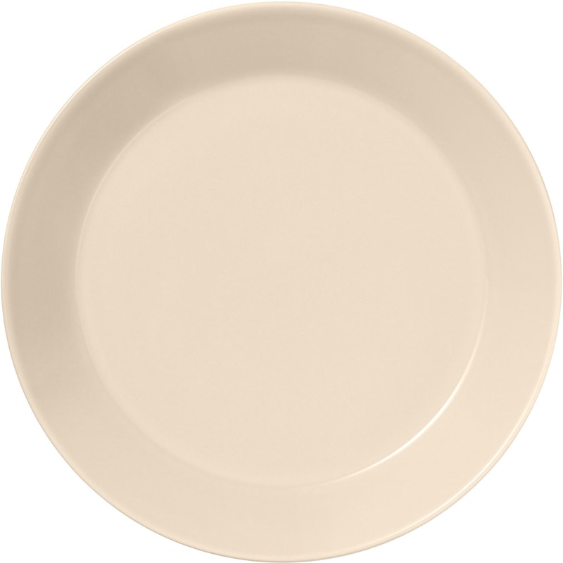 Teema Bord 21 cm, Linnen
