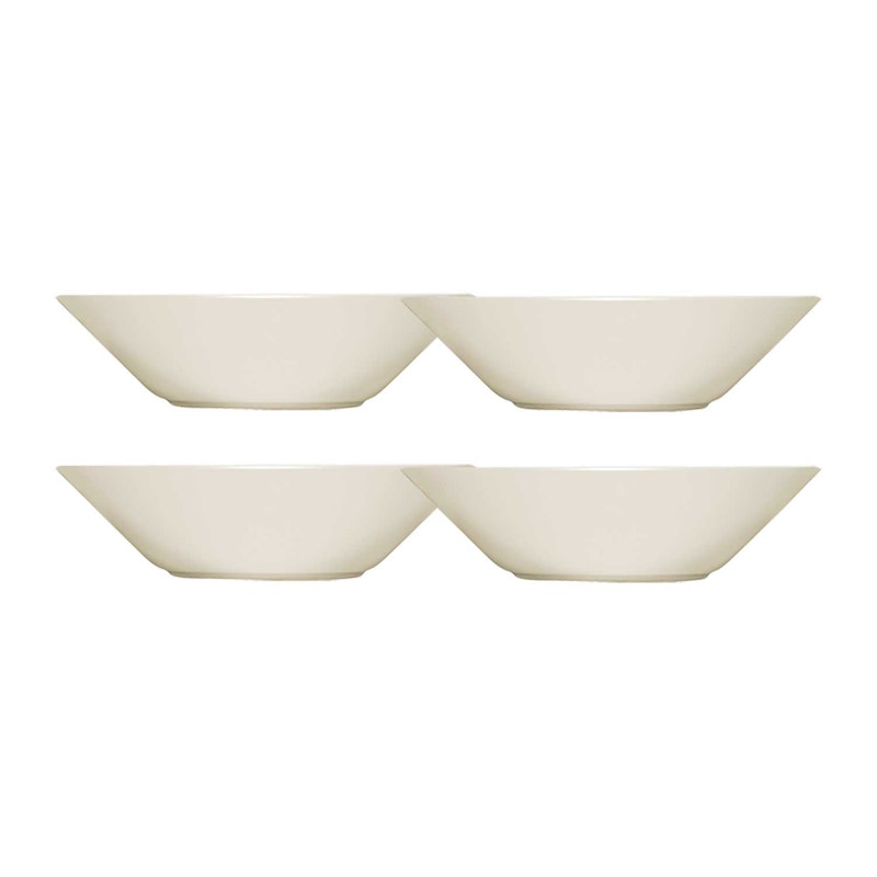 Teema Bowl 21 cm White, 4 Pcs