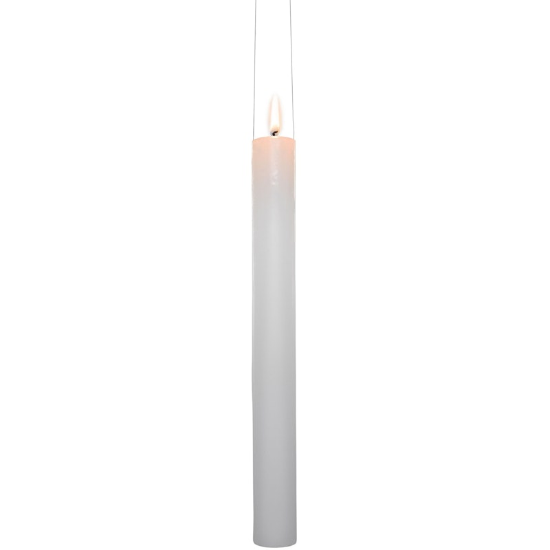 Fly Candle Fly! 1 Hanglamp, Wit