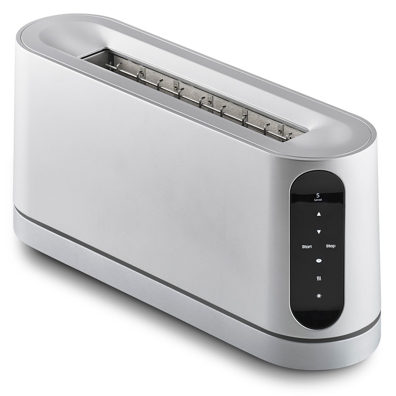Long Slot Toaster, Zilver