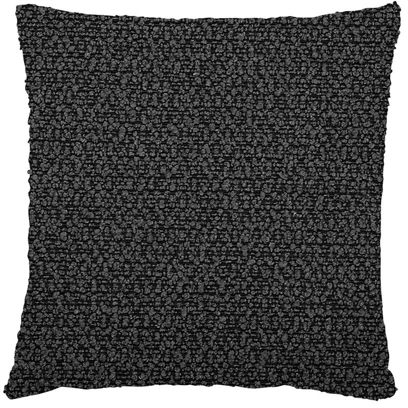 Boucle moment Kussenhoes 45X45 cm, Zwart