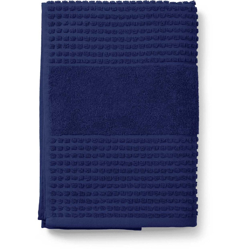 Check Handdoek 70x140 cm, Marineblauw