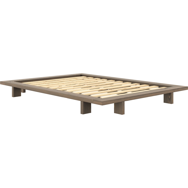 Japan Bedframe Carob Brown, 140x200 cm