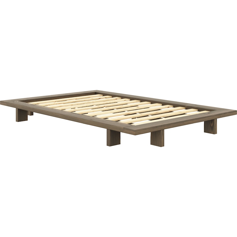 Japan Bedframe Carob Brown, 120x200 cm