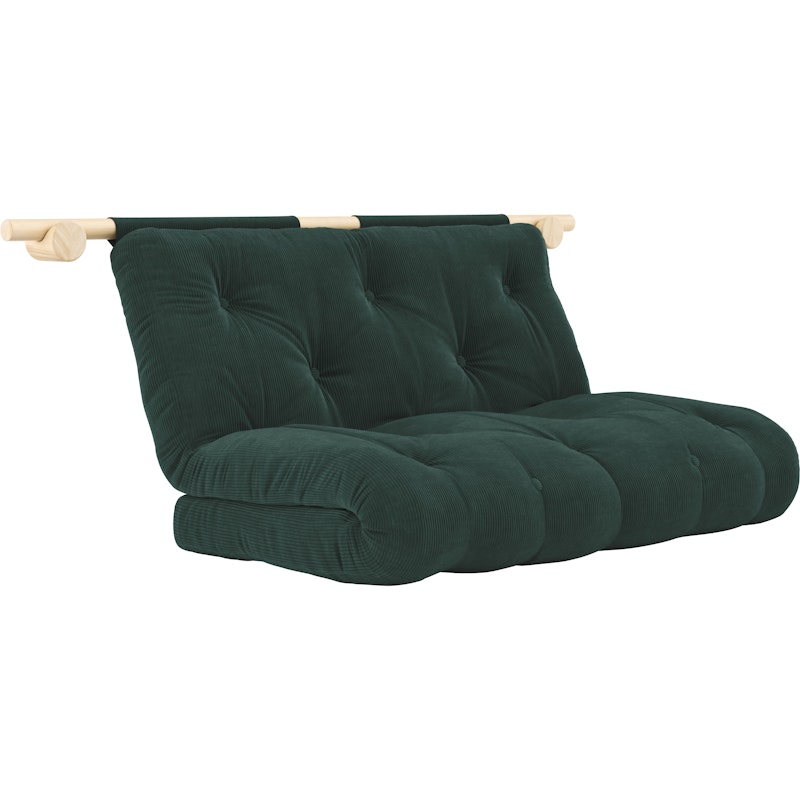 Hooked Mattras Met Fittingen 135x200 cm, Raw / Seaweed