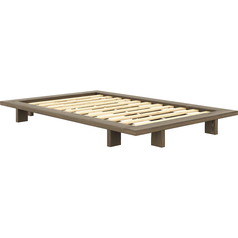 Japan Bedframe Carob Brown, 120x200 cm