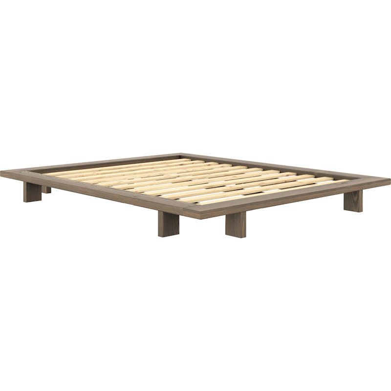 Japan Bedframe Carob Brown, 160x200 cm