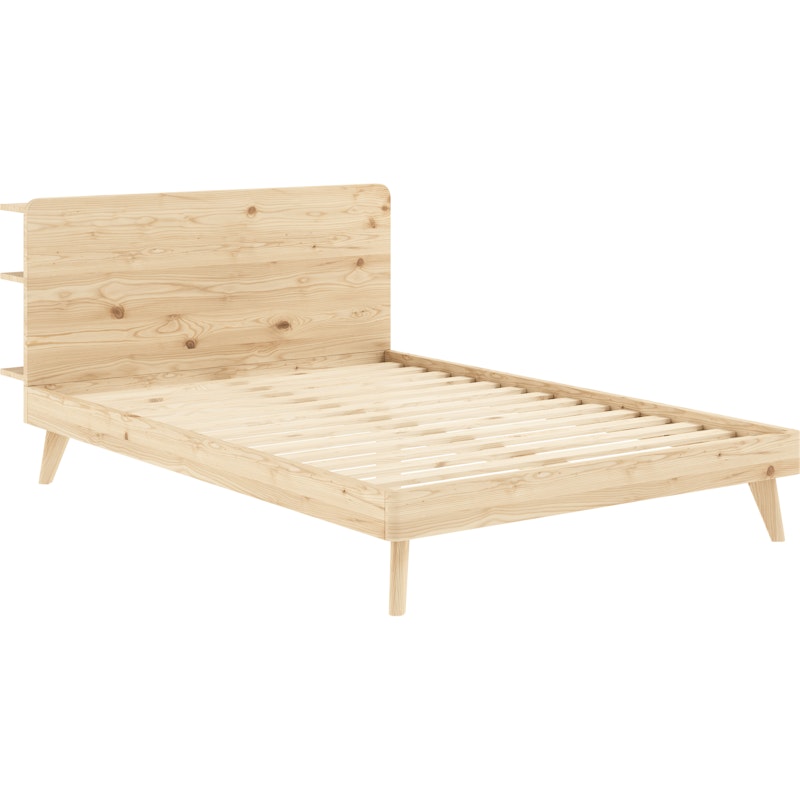 Retreat Bedframe Blank Gelakt, 140x200 cm