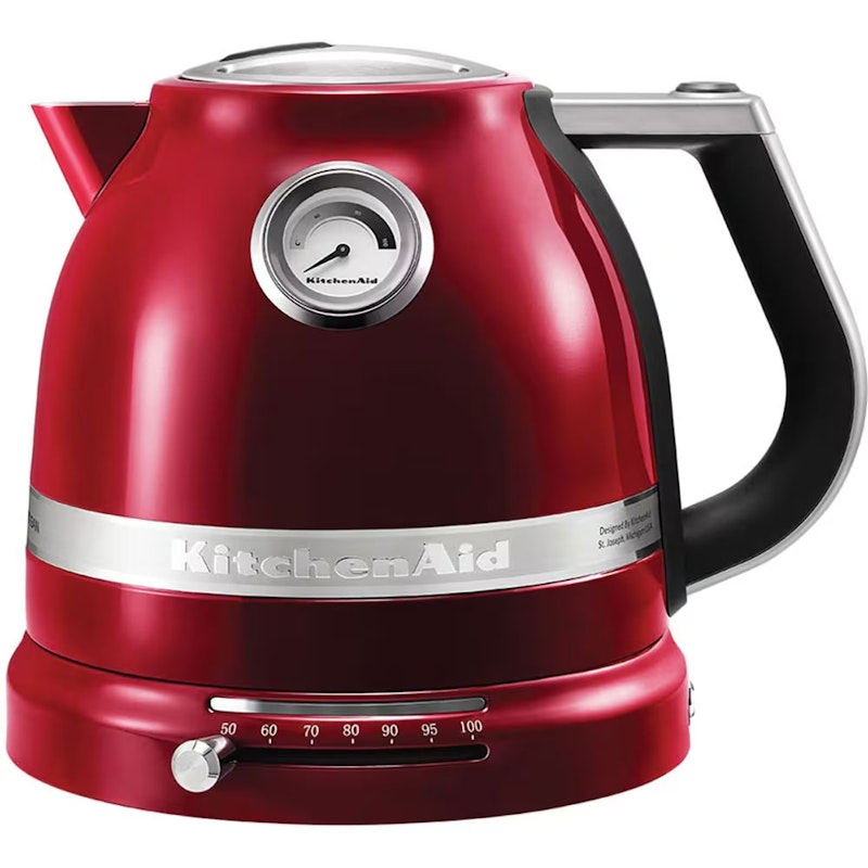 5KEK1522ECA Waterkoker Artisan 1,5L Met Aanpasbare Temperatuur, Red Metallic