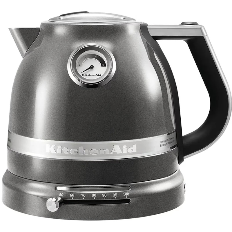 5KEK1522EMS Waterkoker Artisan 1,5L Met Aanpasbare Temperatuur, Graphite Metallic