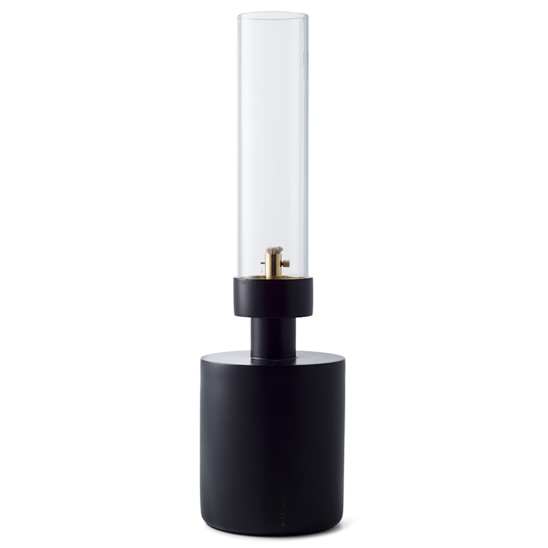 Patina Olielamp Mini, Zwart