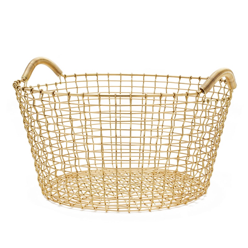 Classic 35 Basket, Brass