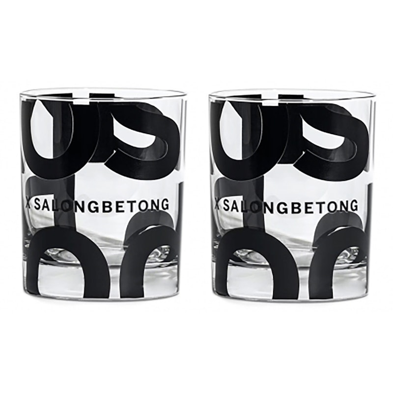 Salong Betong Whiskyglas 35 cl Pak van 2