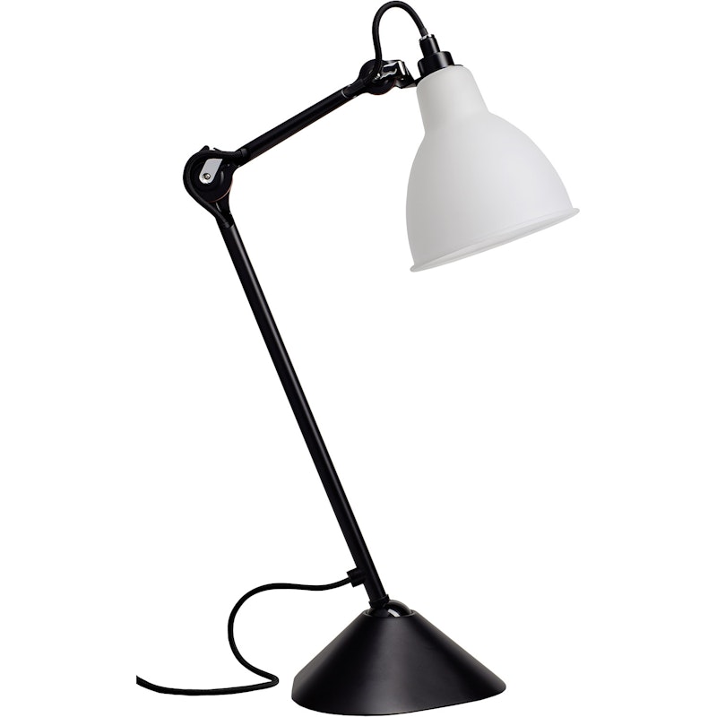 La Lampe Gras N°205 Tafellamp, Zwart / Melkglas