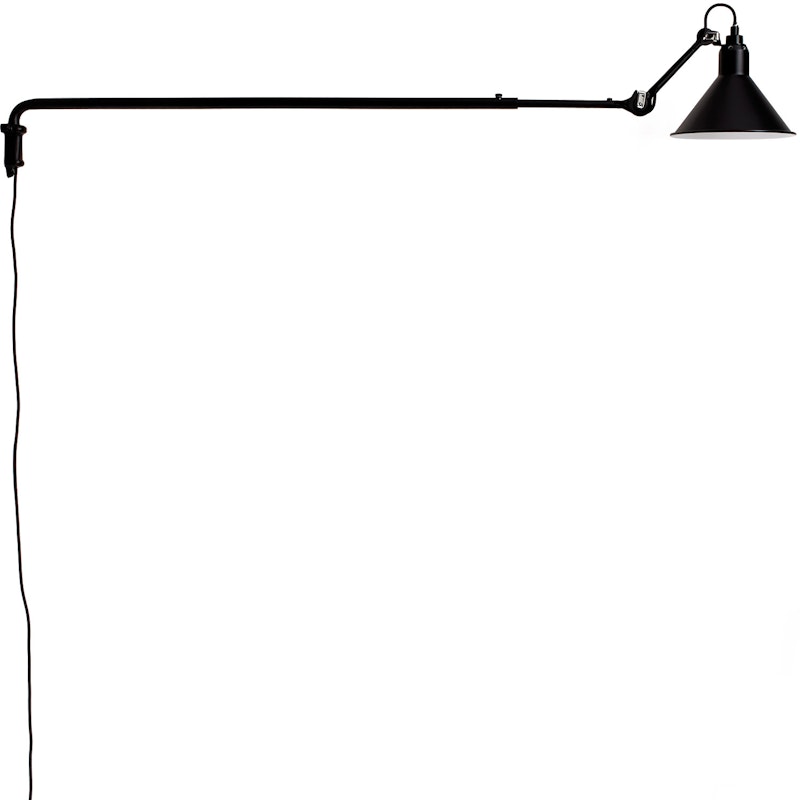 Lampe Gras N°213 Wandlamp, Zwart