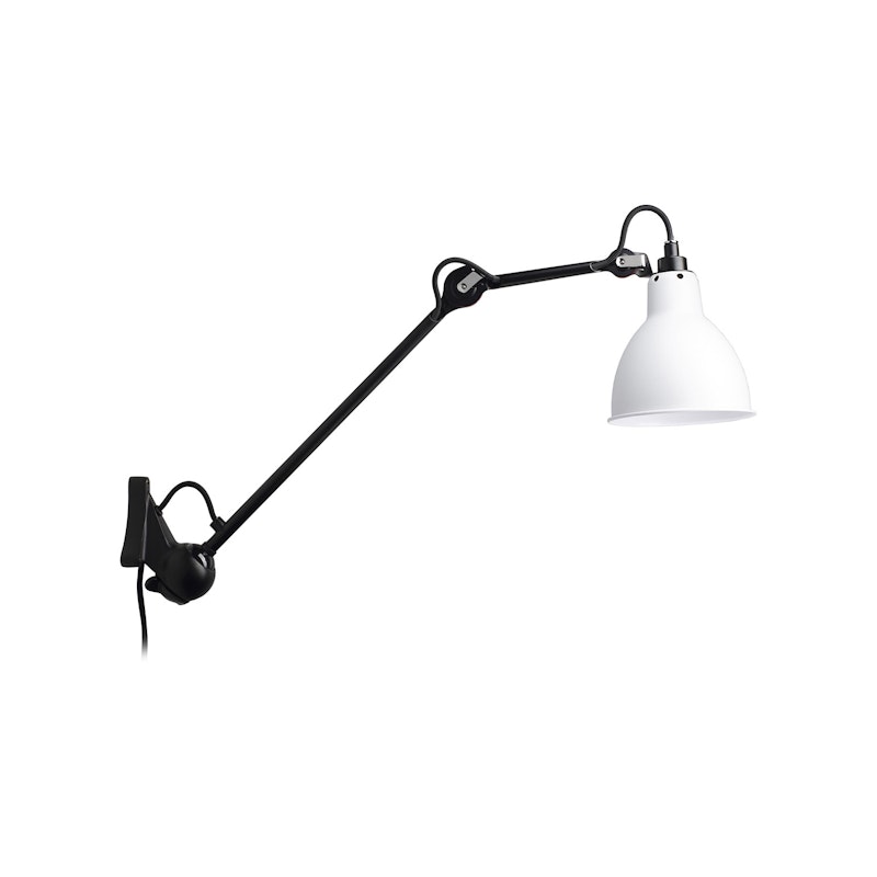 La Lampe Gras N°222 Wandlamp, Zwart / Wit