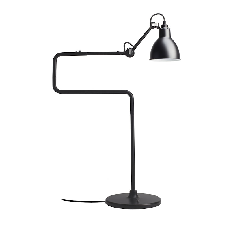 Lampe Gras N°317 Tafellamp, Mat Zwart / Zwart