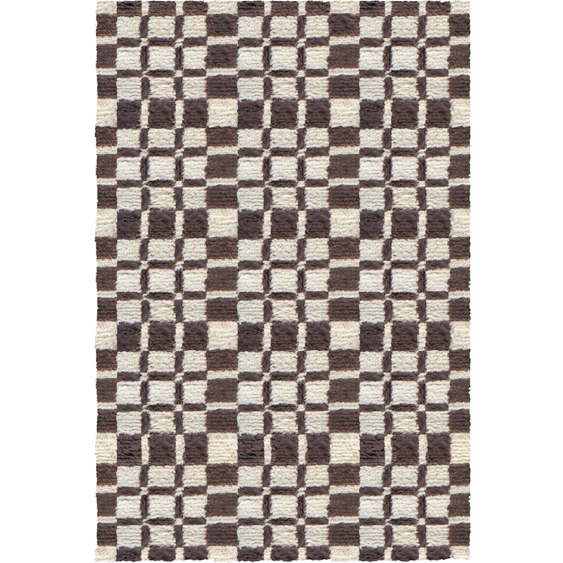 Evelina Kroon Wollen Vloerkleed Chestnut, 180x270 cm