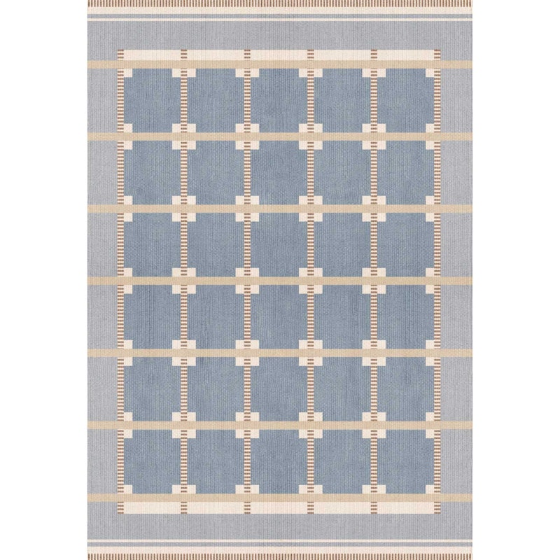 Röllakan Ruth Wool Rug 180x270 cm, Summer Sky