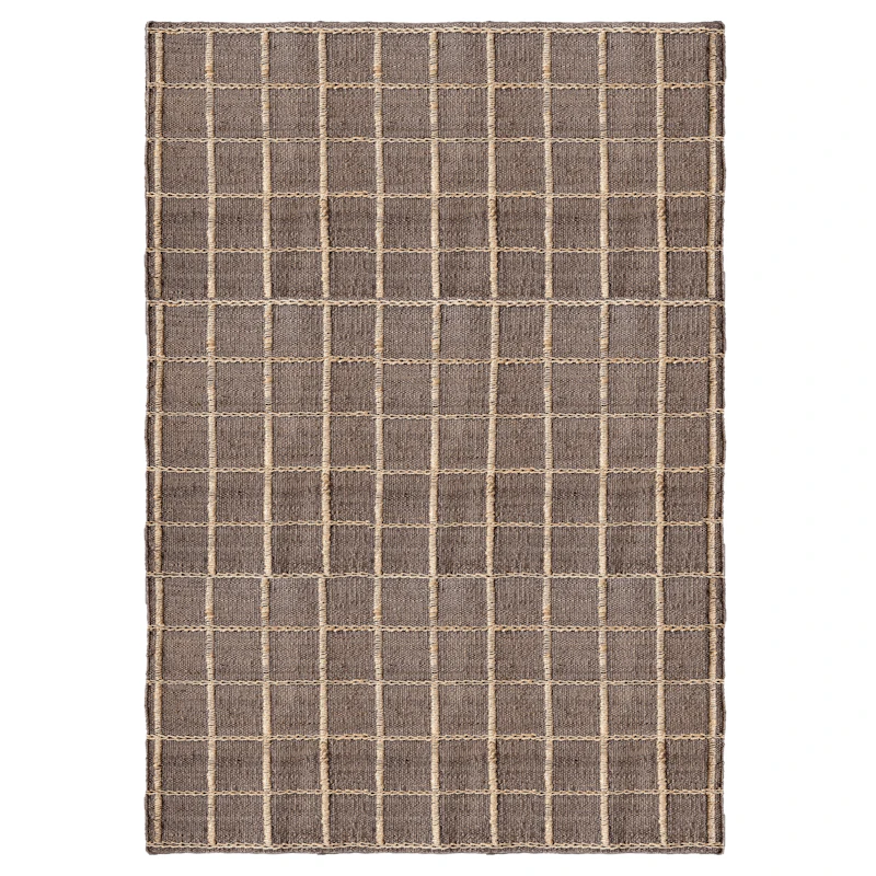 Strata Jute Vloerkleed 140x200 cm, Bruin