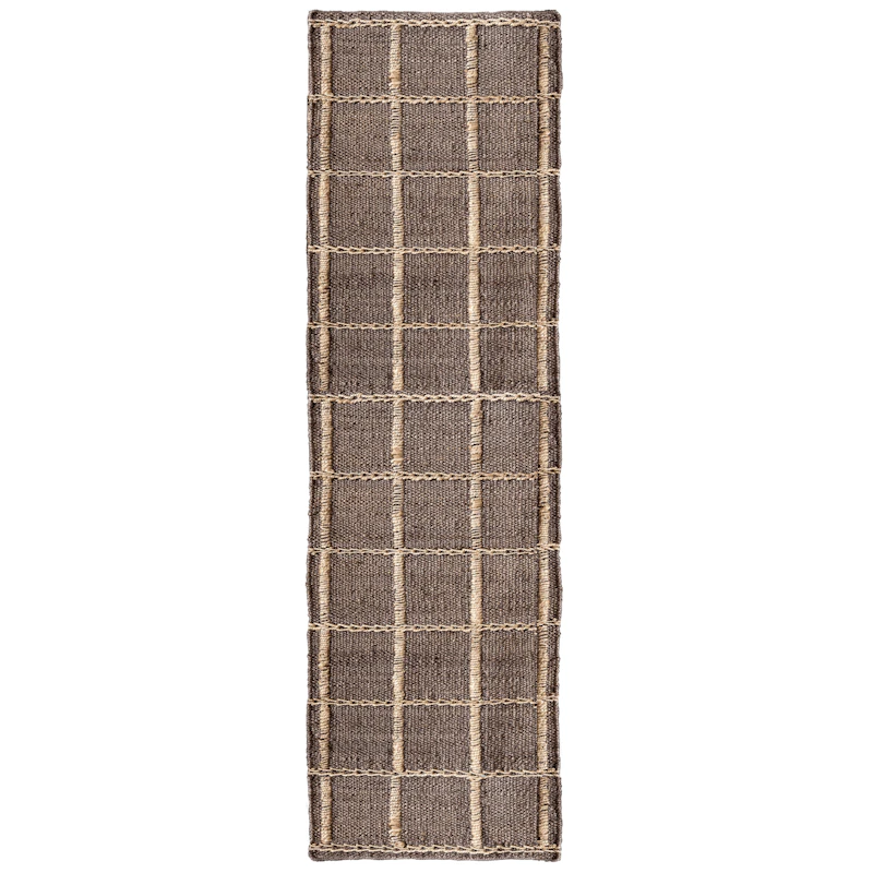 Strata Jute Vloerkleed 75x240 cm, Bruin