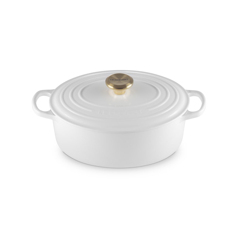 Signature Pot Ovaal 27 cm, White