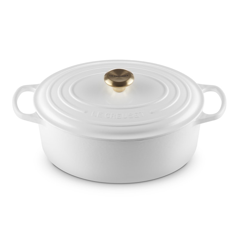 Signature Pot Ovaal 31 cm, White