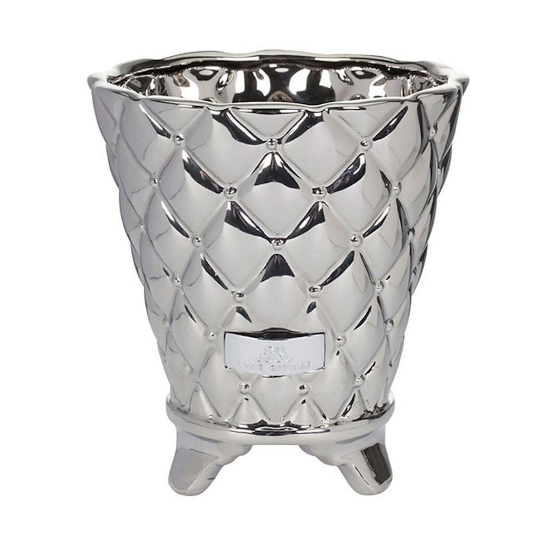 Precious Flower Pot Large, Silver