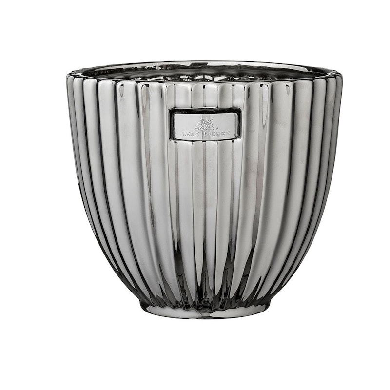 Rosalie Flower Pot Large, Silver